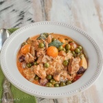 Thai Red Curry with Chicken, Grapes and Pea Eggplants: Homemade frozen red curry paste means amazing meals are just 30 minutes away on any given night!