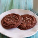 Chocolate Sugar Cookies made with Dutched Cocoa