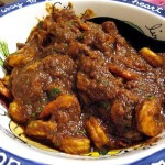 Bhuna Hua Jhinga (Poached Shrimp in a Slow Cooked Onion Sauce)