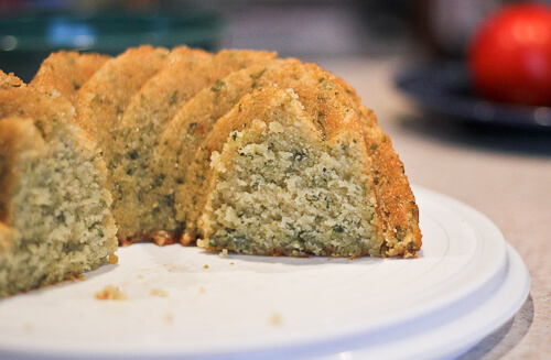 Lime Basil Bundt Cake - The Spiced Life
