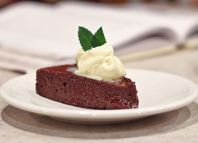 Easy Dessert Cake Recipe Julia Childs Flourless Chocolate Cake  Foods  Uncovered