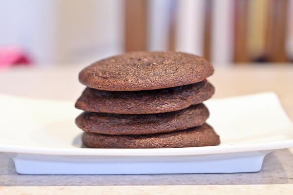 "Baked" Chocolate Cream Cheese Snacking Cookies