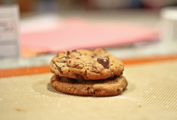 Browned Butter Chocolate Chunk Cookies