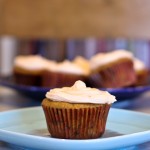 Pumpkin Cupcake with Cream Cheese Frosting