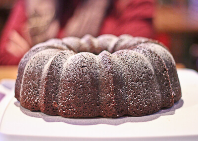 DOuble Chocolate Swirled Bundt Cake