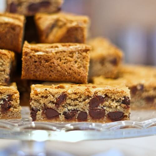 Salted Browned Butter Blondies