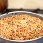 Citrus Scented Blueberry Crumble
