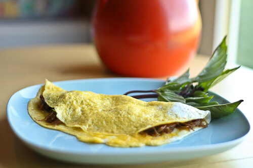 Thai Spring Roll Omelette