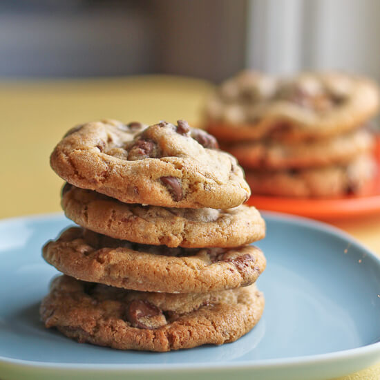 Snickers and Milk Chocolate Chip Cookies
