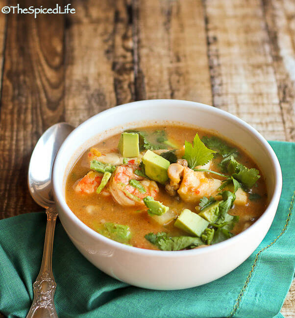 Moqueca: Brazilian Seafood Stew of Pacific Cod and Shrimp