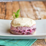 Blueberry Meringue Slab Pie with Lemon Cream: simple, restaurant worthy dessert for summer!