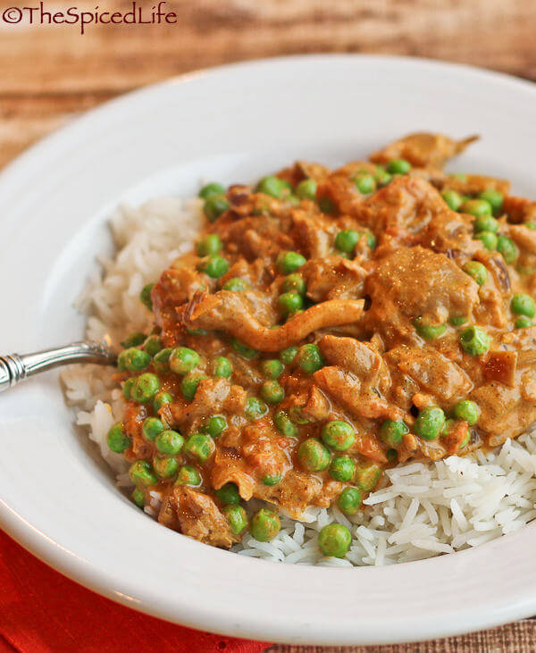 Maitake Tikka Masala: a creamy and tangy traditional Indian curry made vegetarian with assorted wild mushrooms