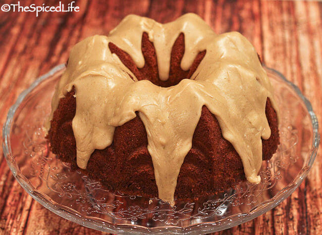 Irish Coffee Bundt Cake with Browned Butter Whiskey Glaze