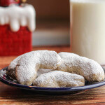 Polish Vanilla Hazelnut Crescent Cookies (Ciasteczka Waniliowe)
