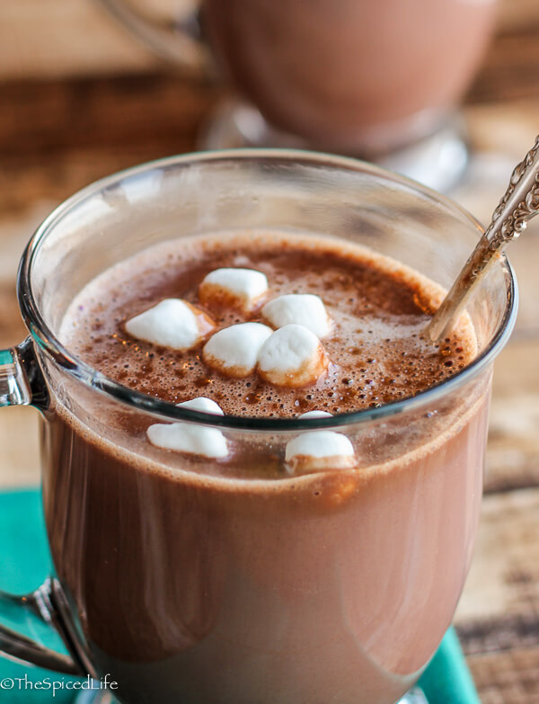 Hot Chocolate from Scratch--made with basic ingredients out of any baker's pantry!
