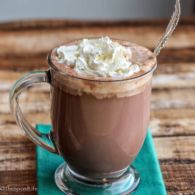Hot Chocolate from Scratch--made with basic ingredients out of any baker's pantry!