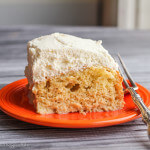 Tres Leches Cake with a hint of Kahlua