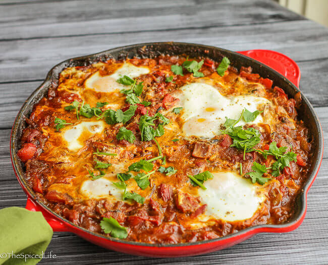 North Indian Baked Eggs--easy and delicious!