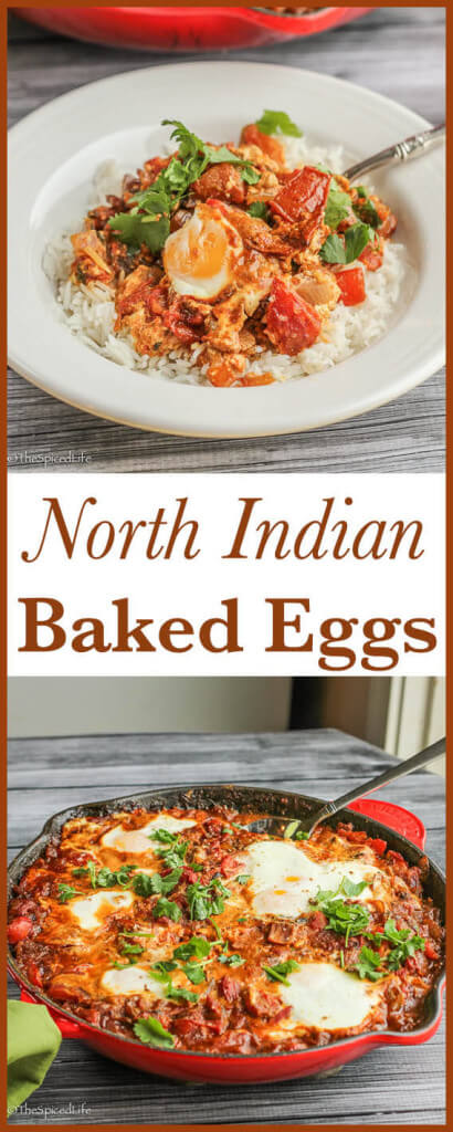 North Indian Baked Eggs--easy and delicious!