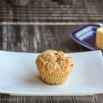 Lemon Poppy Seed Muffins with Cardamom Browned Butter and White Poppy Seeds