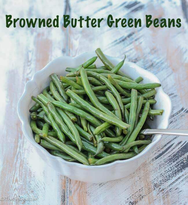 Browned Butter Green Beans
