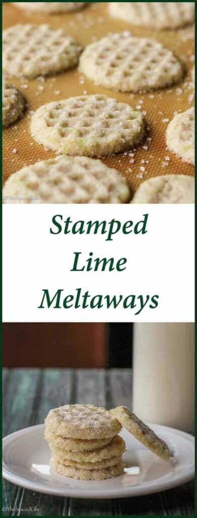 Stamped Lime Meltaways