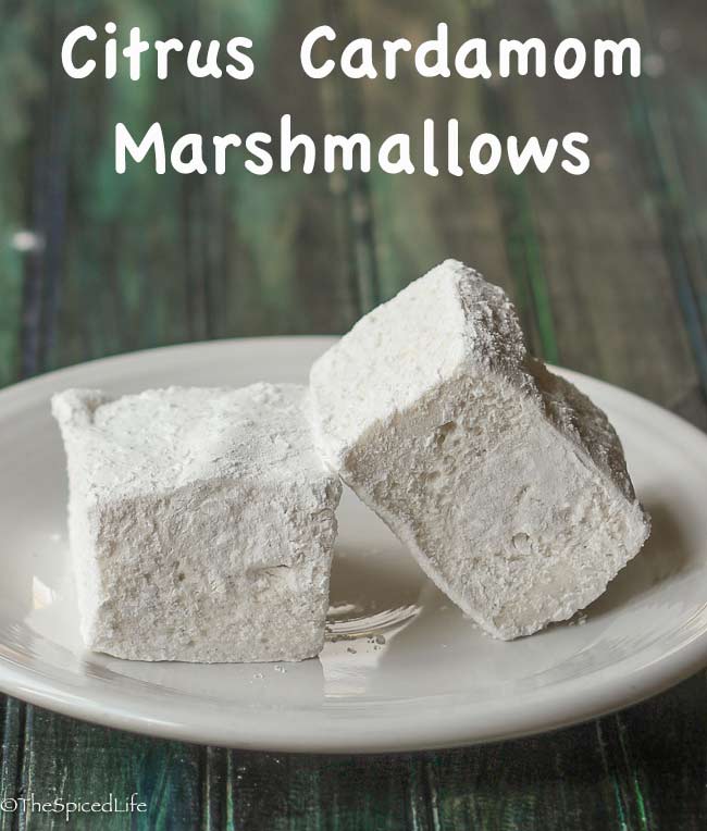 Citrus Cardamom Marshmallows