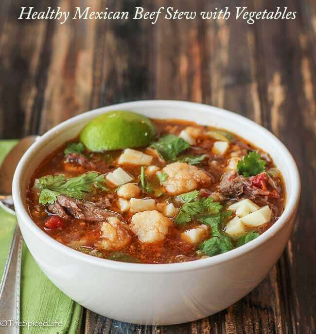Mexican Beef Stew with Vegetables