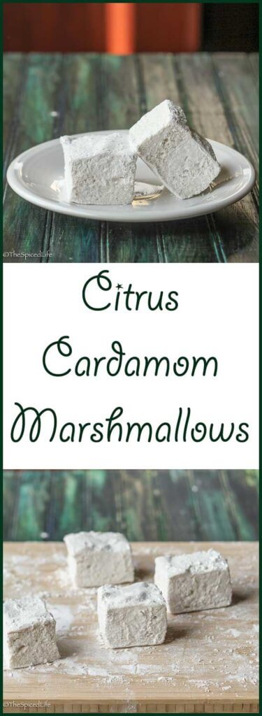 Citrus Cardamom Marshmallows