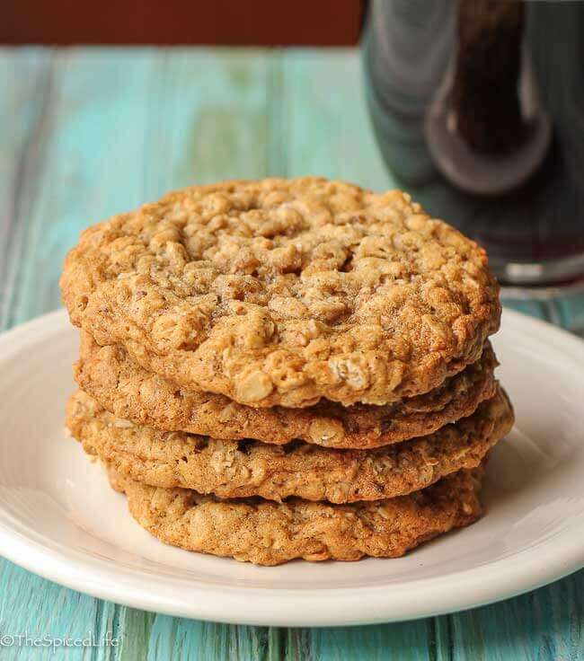 Sesame Oatmeal Cookies