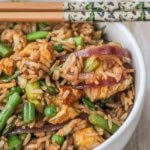 Asparagus Fried Rice--easy and vegetarian!