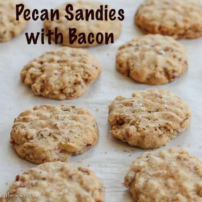 Pecan Sandies with Bacon
