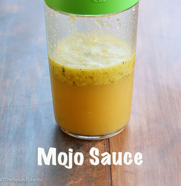 Mojo Saice (Latin American garlic and citrus vinaigrette)