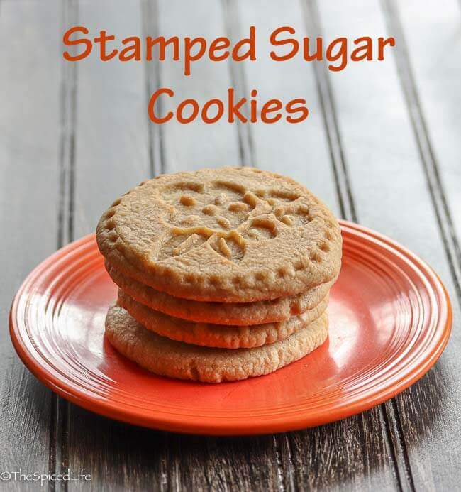 Stamped Sugar Cookies