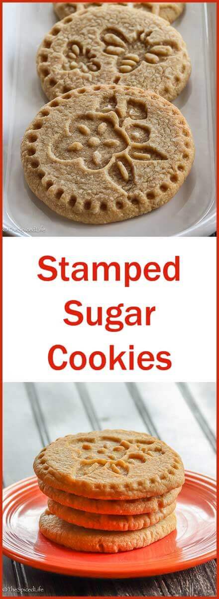 Stamped Sugar Cookies
