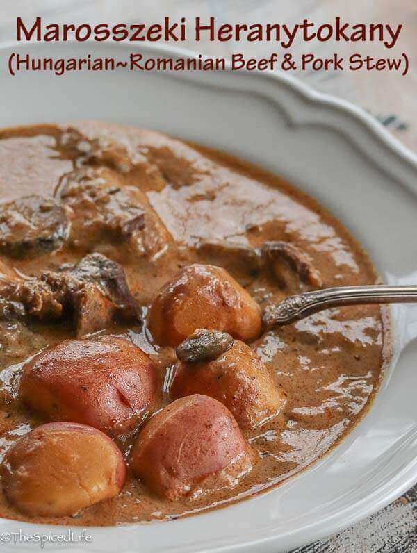 Marosszeki Heranytokany (Hungarian~Romanian Beef & Pork Stew)