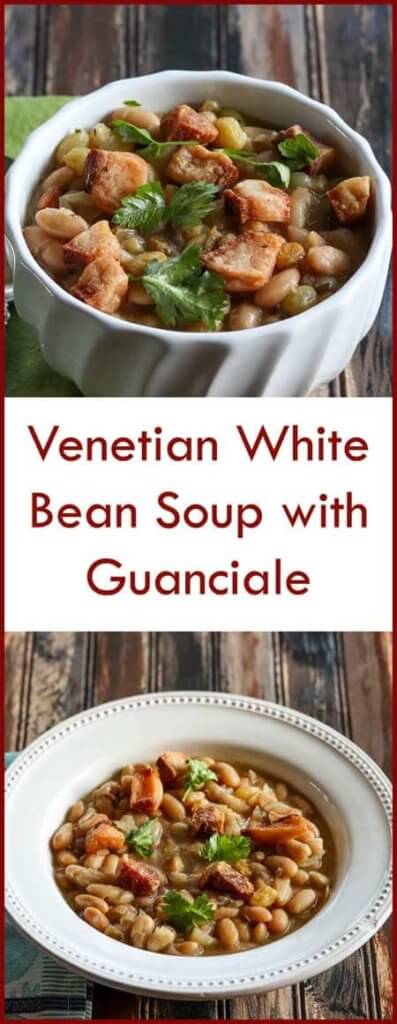 Venetian White Bean Soup with Guanciale