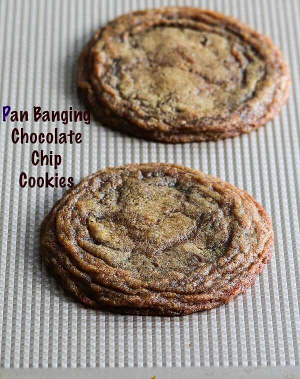 Pan Banging Chocolate Chip Cookie