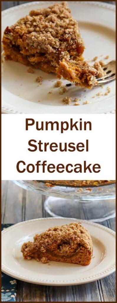 Pumpkin Streusel Coffeecake