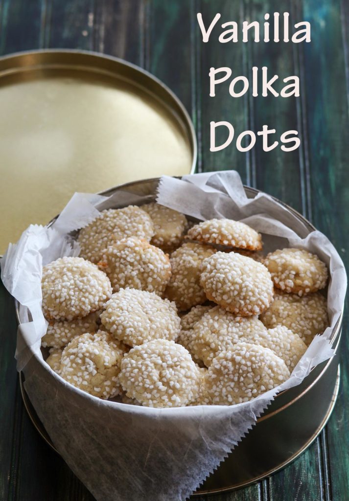 Vanilla Polka Dots